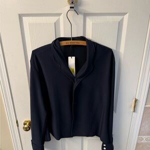 Elegant Navy Women's Blazer